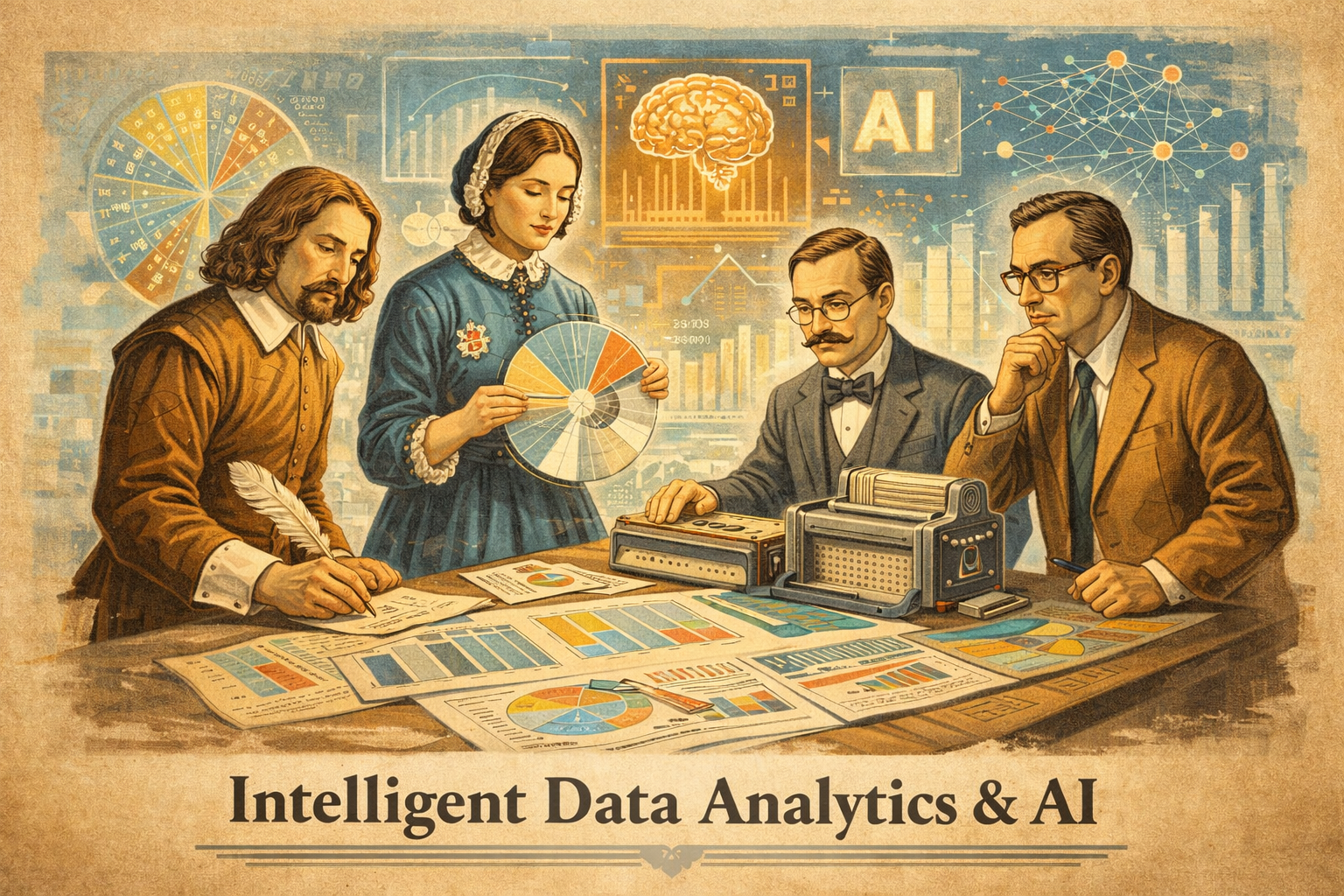 Background showcasing HPC and AI innovations